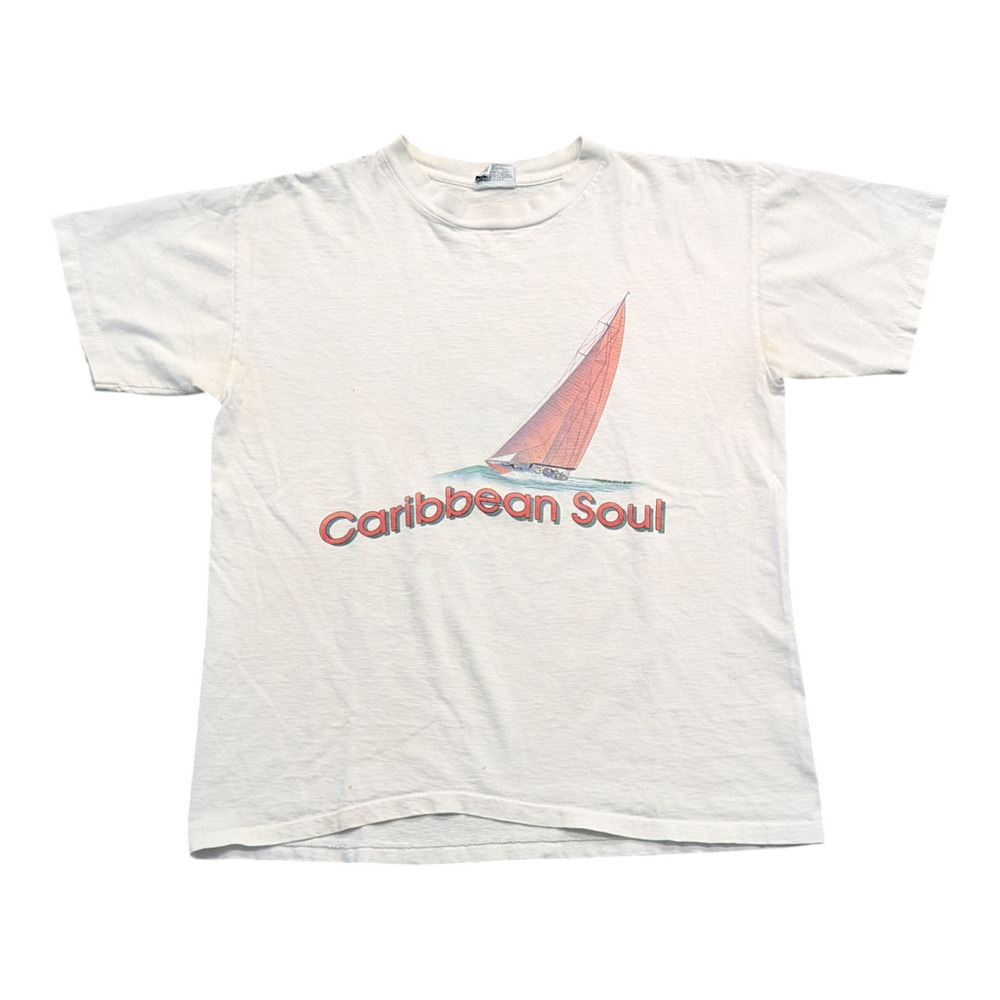 1987 Jimmy Buffett's Caribbean Soul Tour T shirt